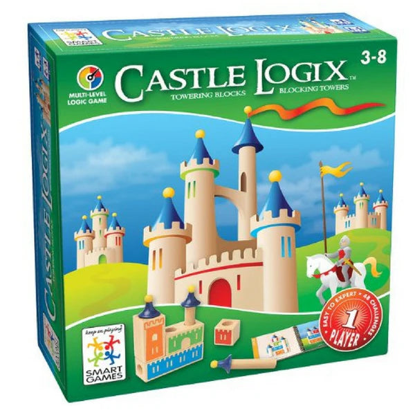 Smart Games: Castle Logix - 3D Wooden Puzzle Game - 3 - 8yrs