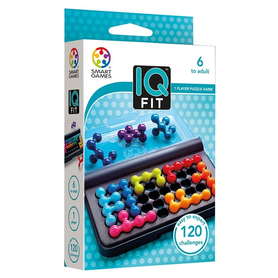 Smart Games: IQ Fit - Brainteaser Puzzle Game - 6yrs+
