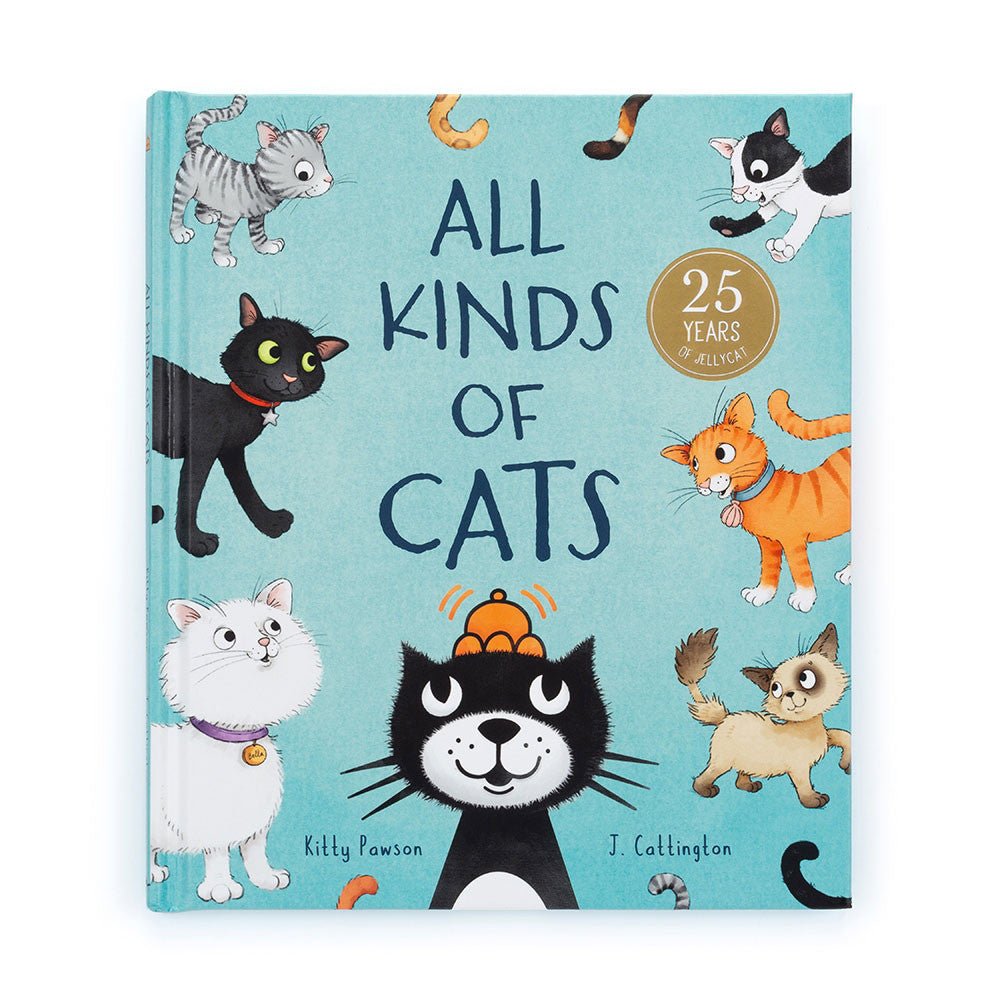 All Kinds of Cats Book by Jellycat - Timeless Toys