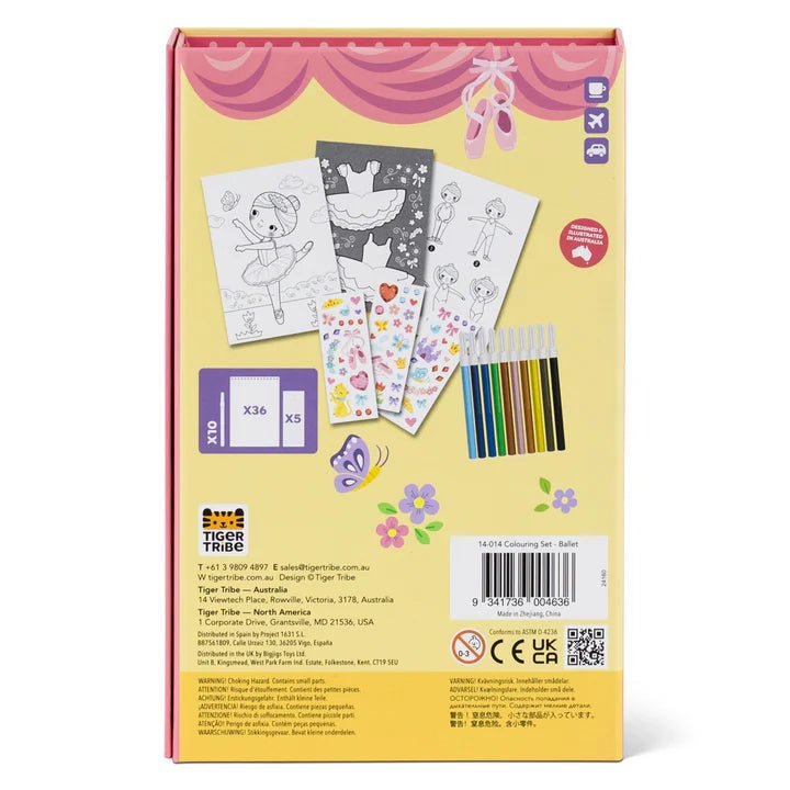 Ballet Colouring Set - Timeless Toys