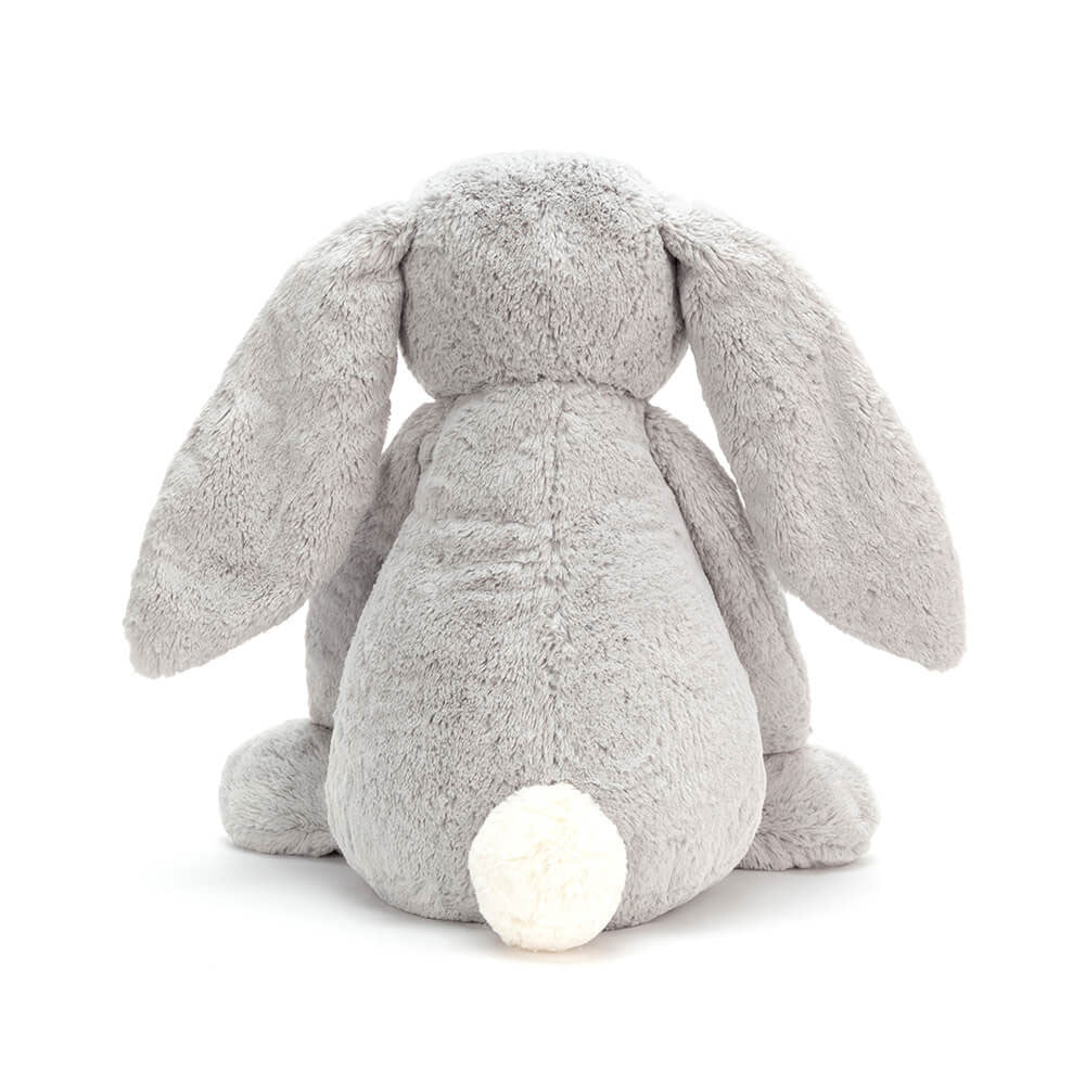 Bashful Silver Bunny Really Big (67cm tall) by Jellycat - Timeless Toys