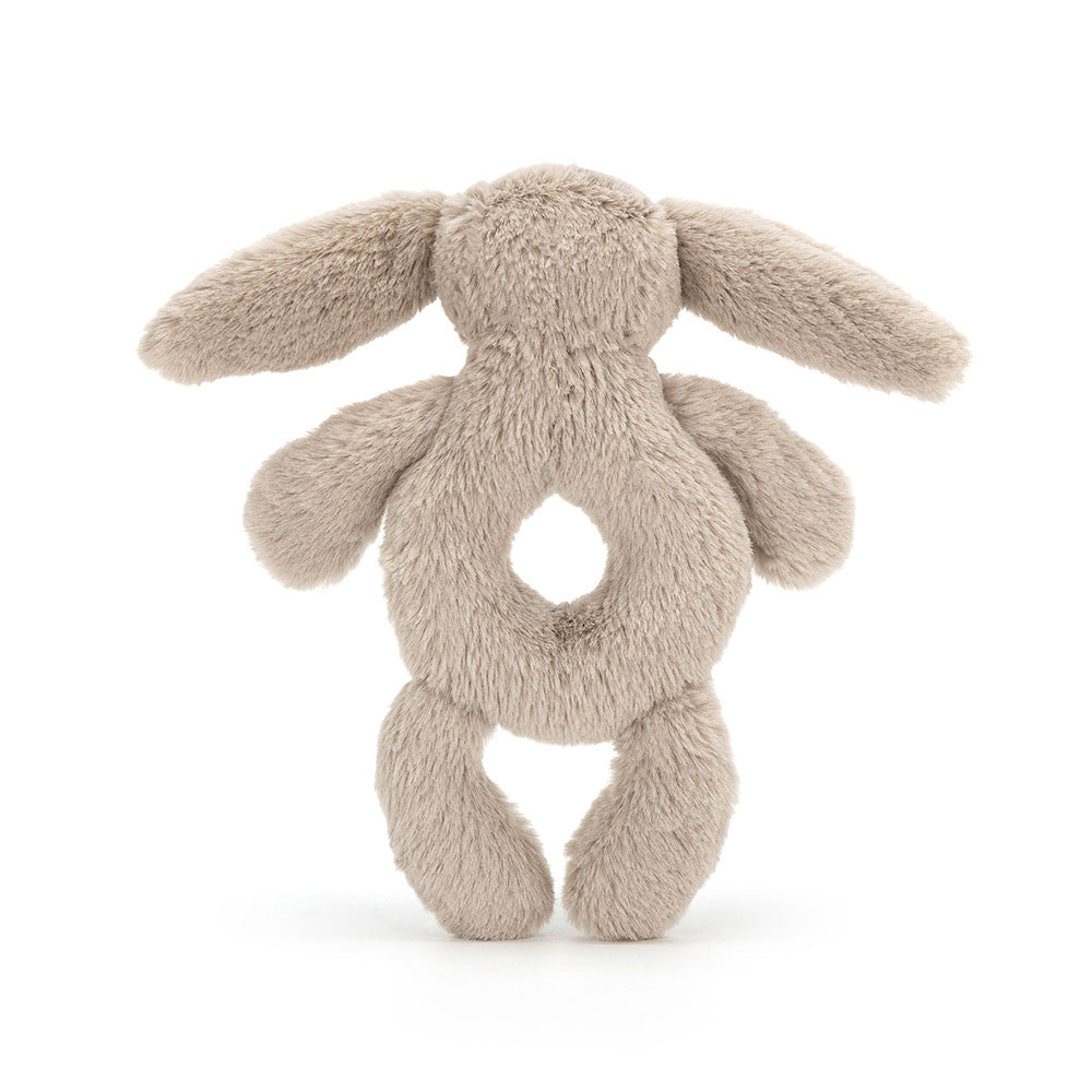 Bashful Beige Bunny Ring Rattle by Jellycat