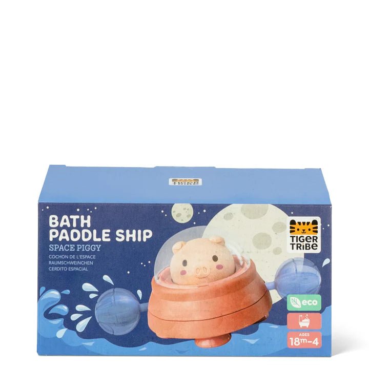 Bath Paddle Ship - Space Piggy by Tiger Tribe - Timeless Toys