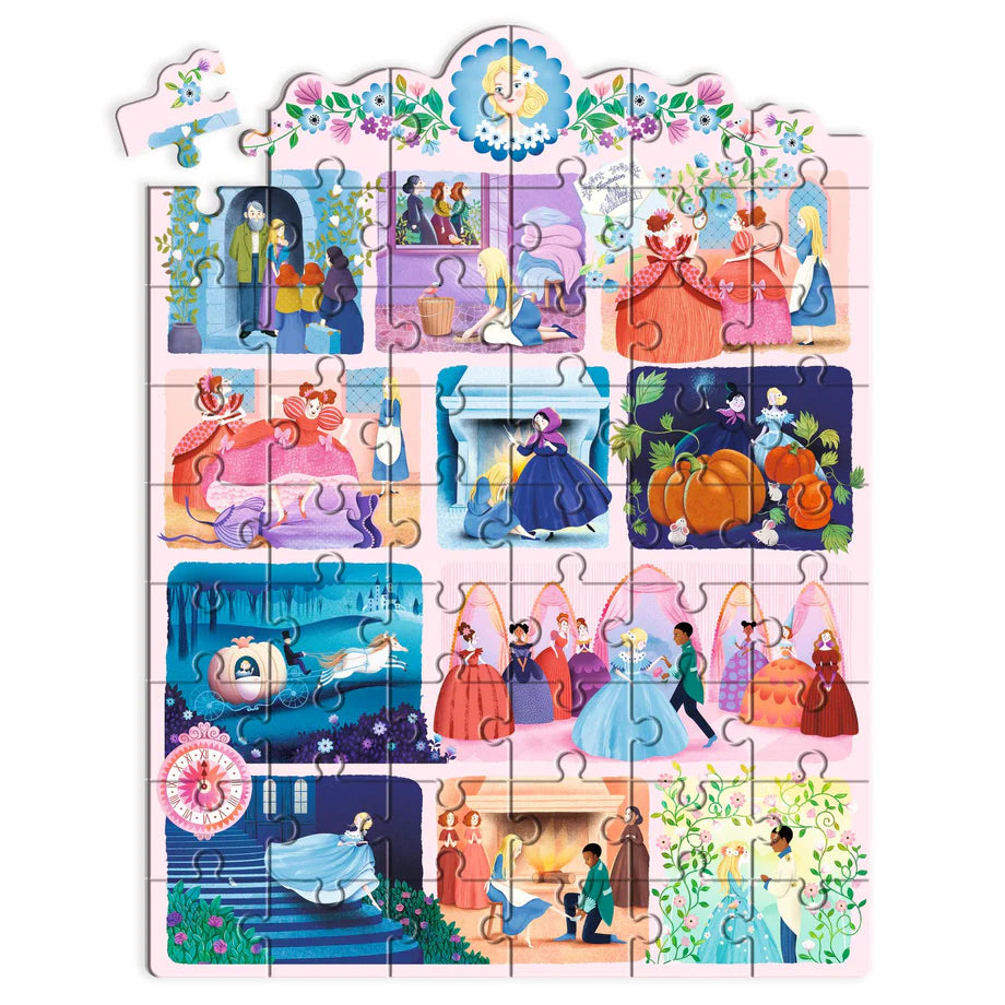 Cinderella - 54pc Story Puzzle by Djeco