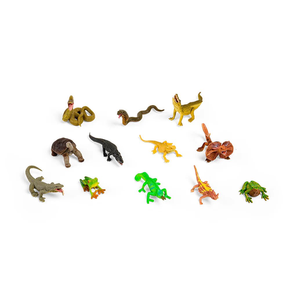 Collecta Mini Reptiles and Amphibians Tube - Timeless Toys