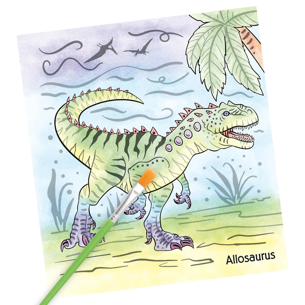 Top Model Dino World: Water Colour Book - 5yrs+