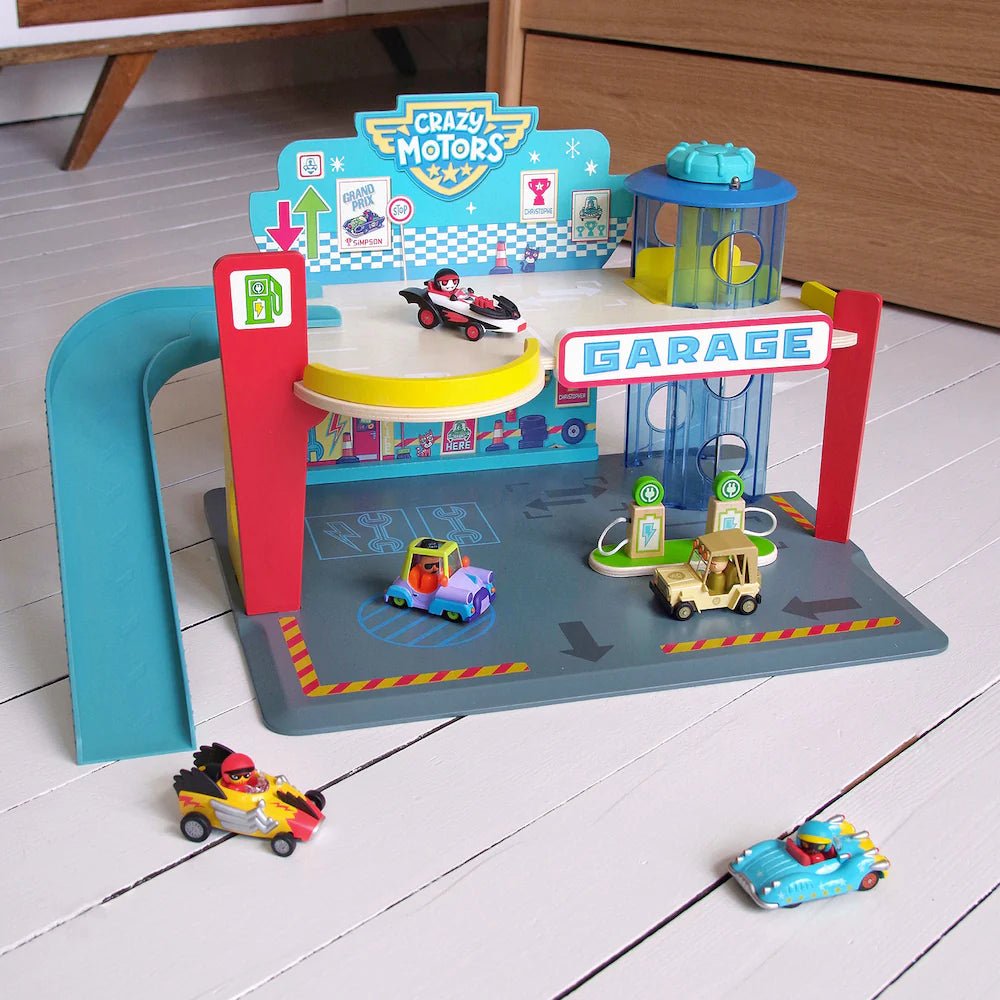 Djeco Crazy Motors - Crazy Garage - Timeless Toys