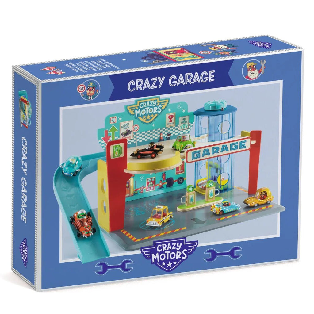 Djeco Crazy Motors - Crazy Garage - Timeless Toys