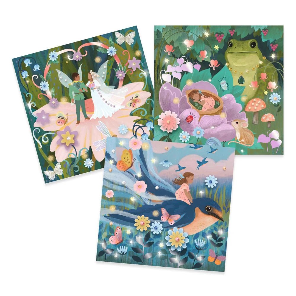 Djeco Fairy Tales to Decorate - Thumbelina - Timeless Toys