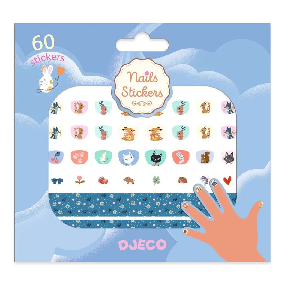 Djeco Nail Stickers - Cutie - Timeless Toys