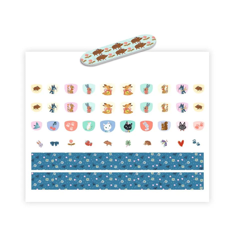 Djeco Nail Stickers - Cutie - Timeless Toys