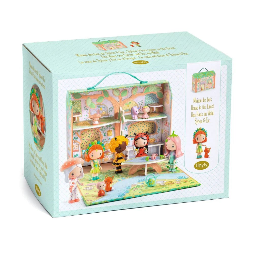 Djeco Tinyly - Sylvia and Fox's House in the Forest - Timeless Toys