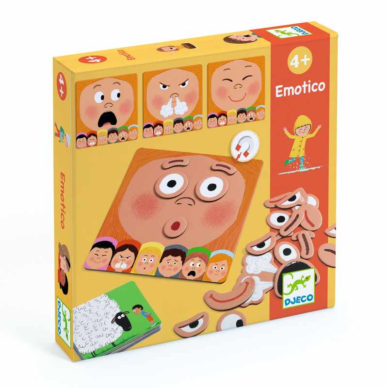 Emotico Magnetic Game by Djeco - 4yrs+ - Timeless Toys