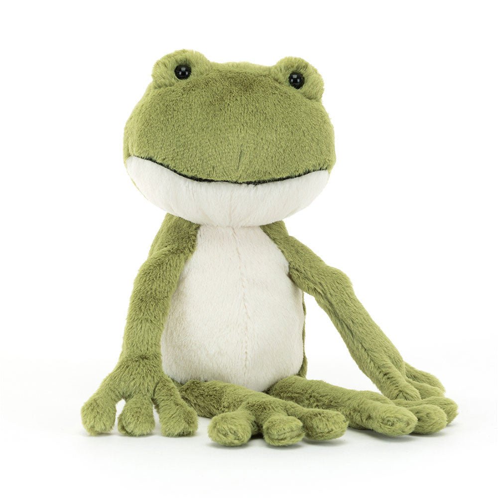 Finnegan Frog by Jellycat - Timeless Toys