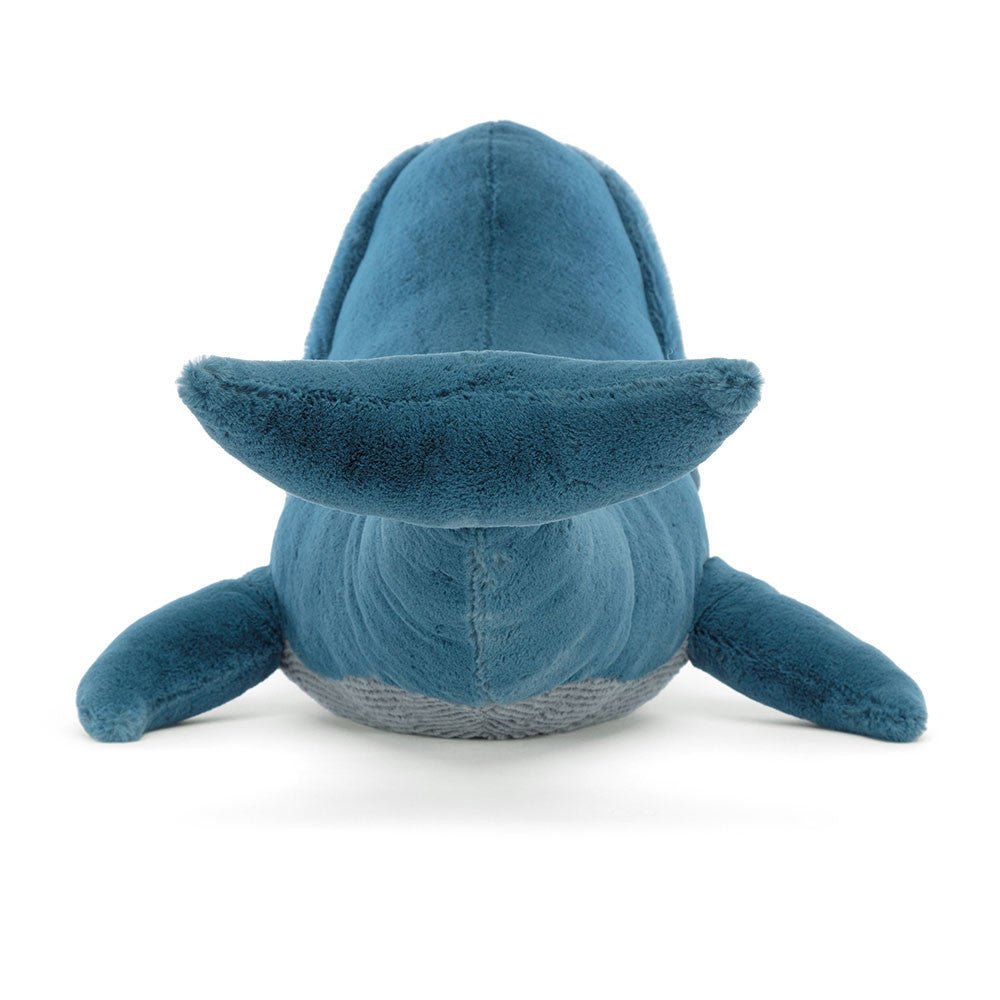 Gilbert the Great Blue Whale (66cm long) by Jellycat - Timeless Toys