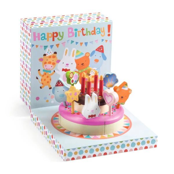 Happy Birthday Cake by Djeco - Timeless Toys