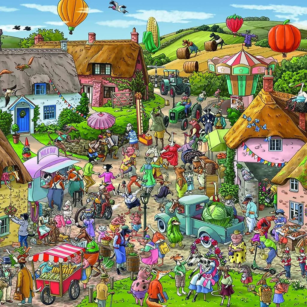 Heye: Country Fair 1500pc puzzle (Birgit Tancks) - Timeless Toys