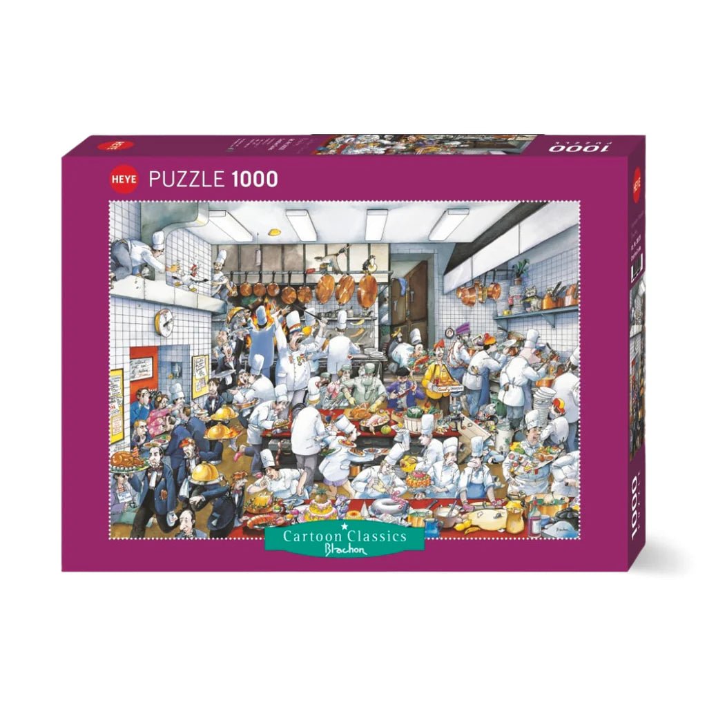 Heye: Creative Cooks - 1000pc cartoon puzzle (Roger Blachon) - Timeless Toys