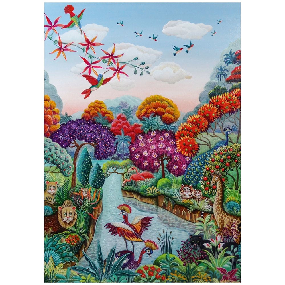 Heye: Exotic Garden - Plant Paradise 500pc puzzle (Marie Amalia Bartolini) - Timeless Toys