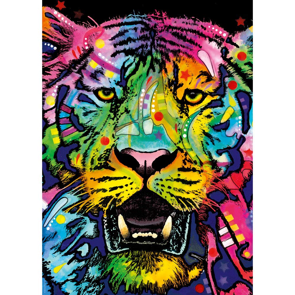 Heye: Jolly Pets - Wild Tiger 1000pc puzzle (Dean Russo) - Timeless Toys