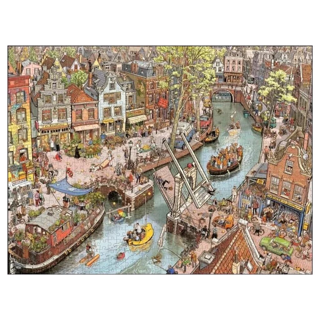 Heye: Say Cheese! 1500 piece cartoon puzzle (Gõbel and Knorr) - Timeless Toys