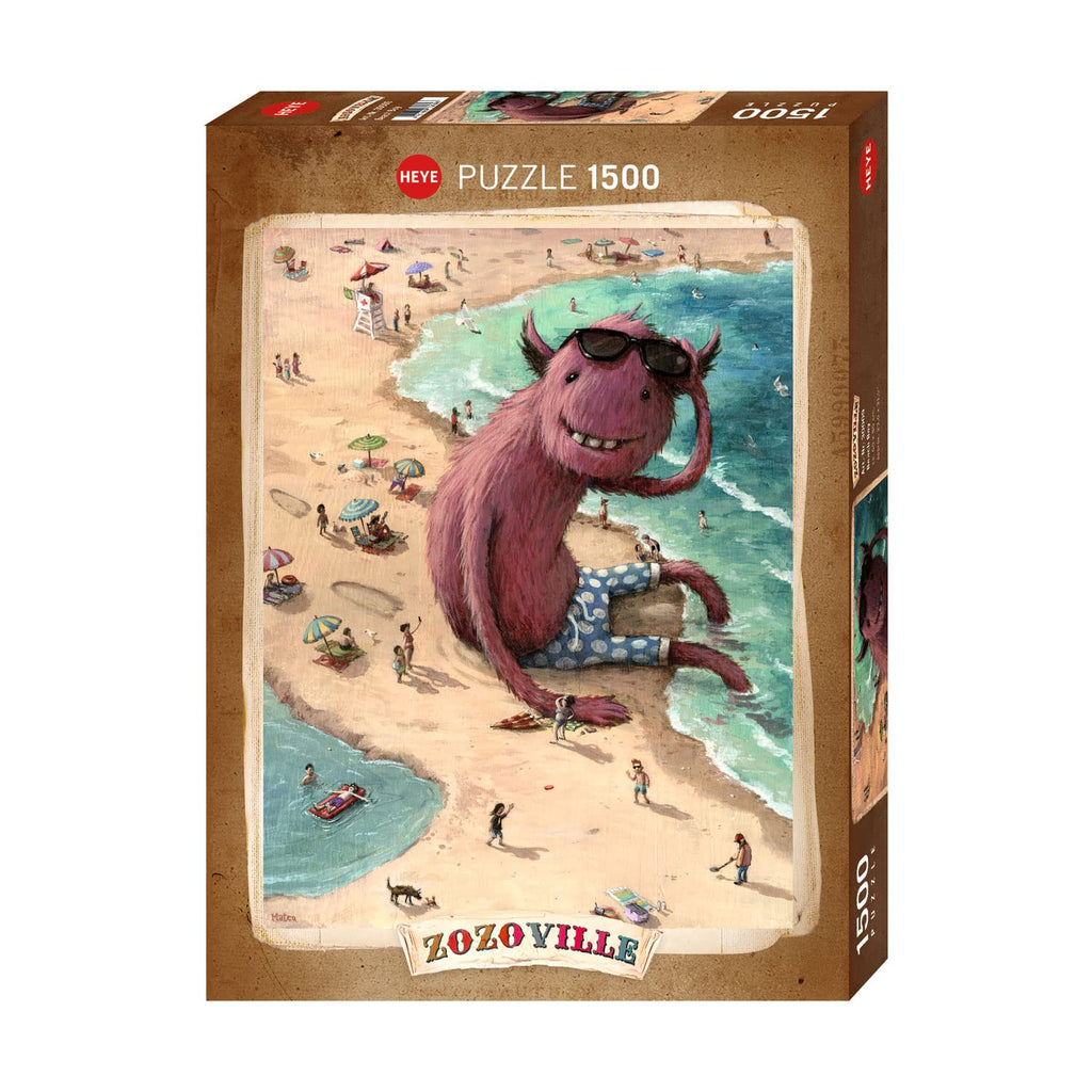 Heye: ZoZoville - Beach Boy Puzzle - 1500pc - Timeless Toys