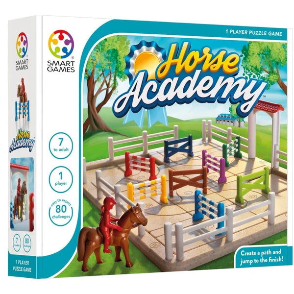 Smart Games - Horse Academy Puzzle Game - 7yrs+