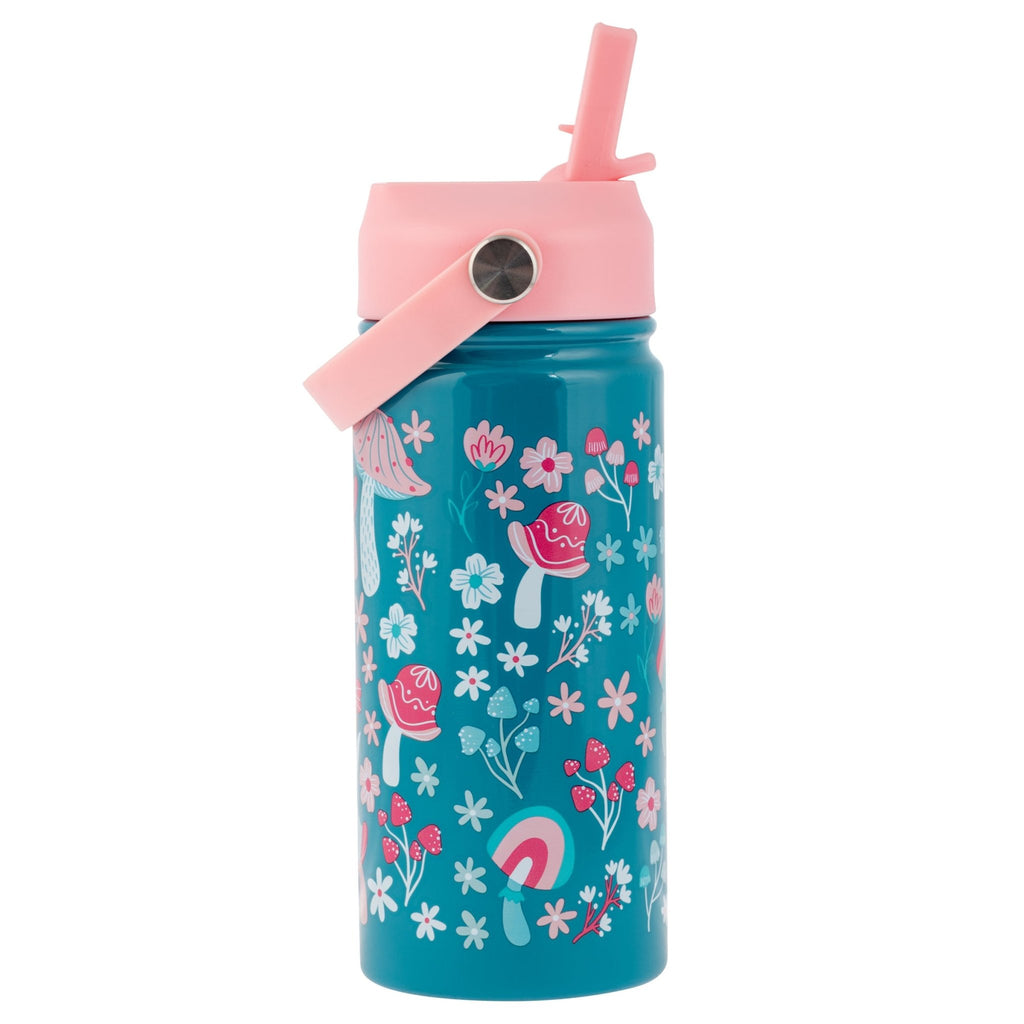 Insulated Stainless Steel Water Bottle with carry handle by Stephen Joseph - Timeless Toys