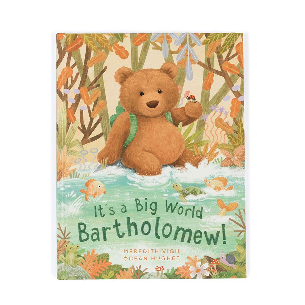 It's a Big World Bartholomew Book by Jellycat - Timeless Toys