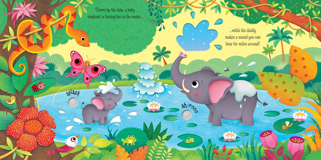 Usborne Sound Book - Jungle Sounds - 3yrs+