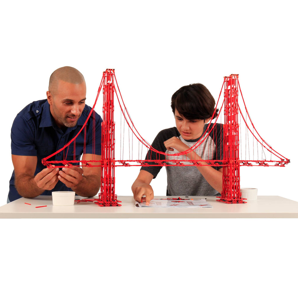 K'nex Architecture: Golden Gate Bridge - 1536 pieces - 9yrs+ - Timeless Toys