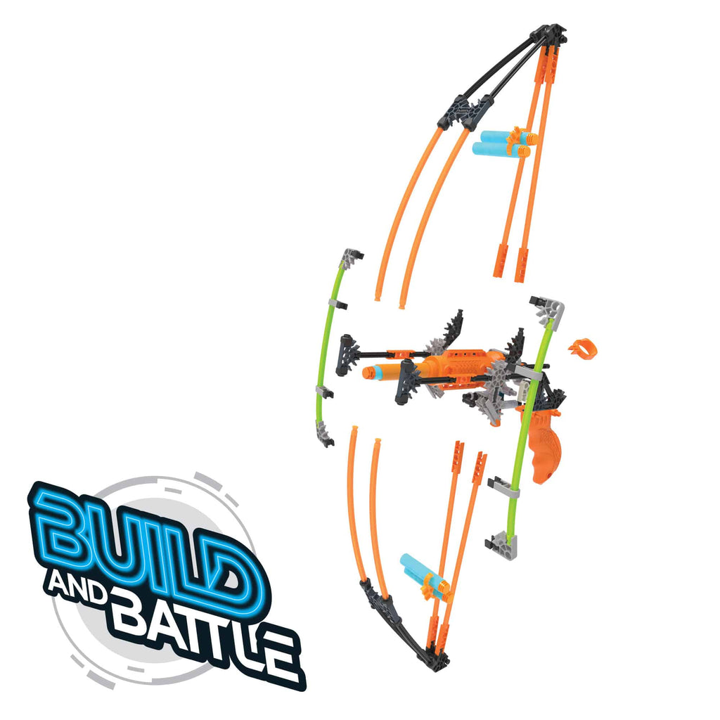 K'nex Cyber X: Battle Bow Build & Blast Set - 165pc / 4 models - 8yrs+ - Timeless Toys