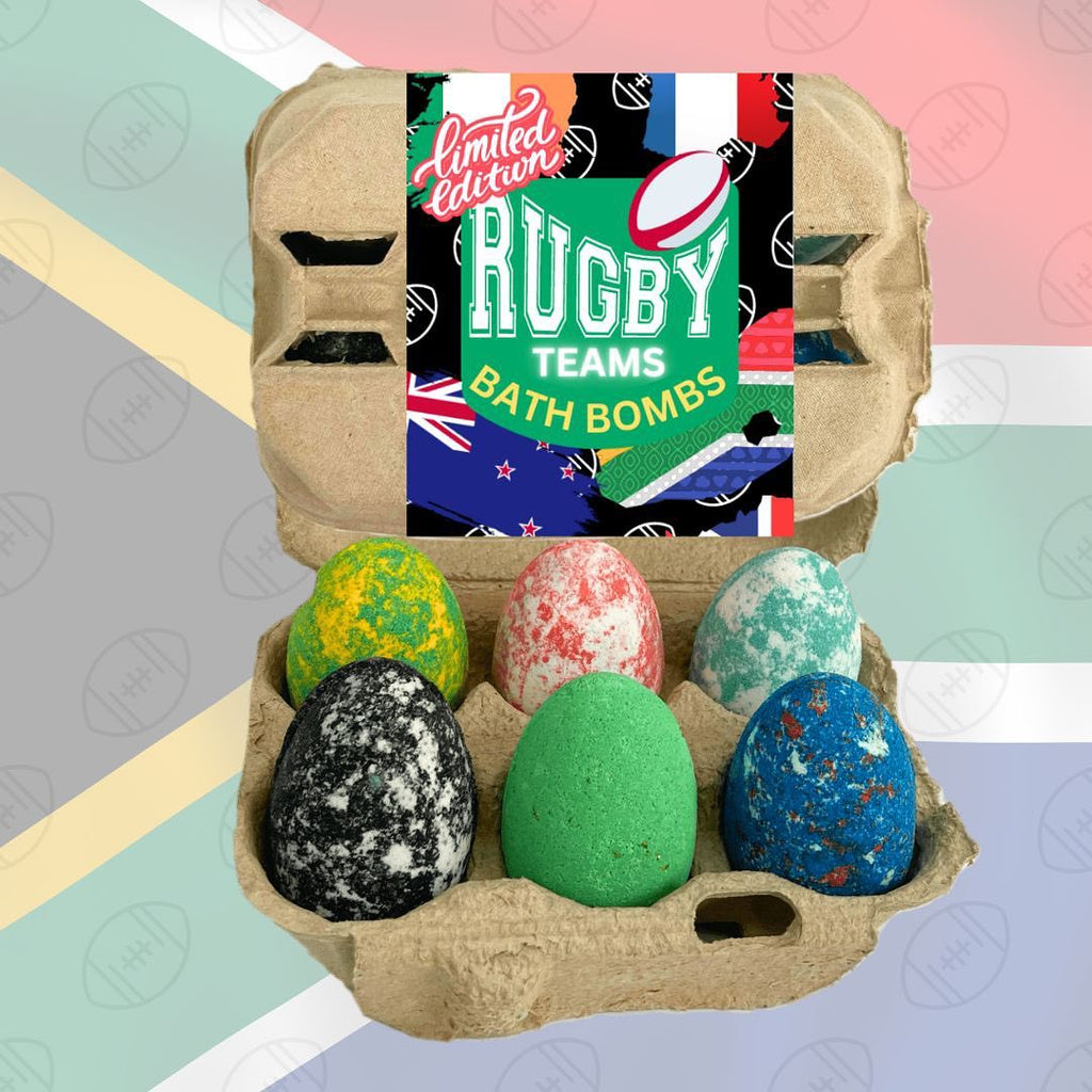 Limited Edition Rugby World Cup 2023 Egg Bath Bomb box - Timeless Toys