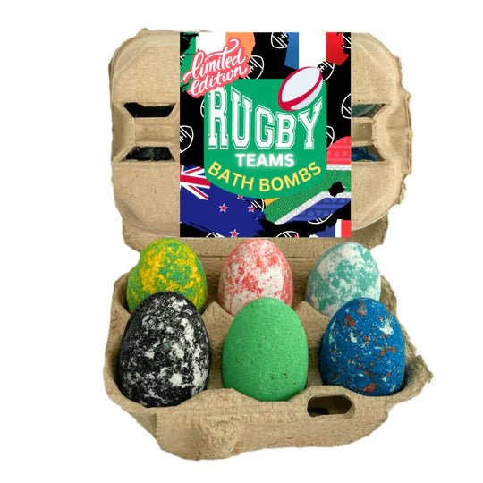 Limited Edition Rugby World Cup 2023 Egg Bath Bomb box - Timeless Toys