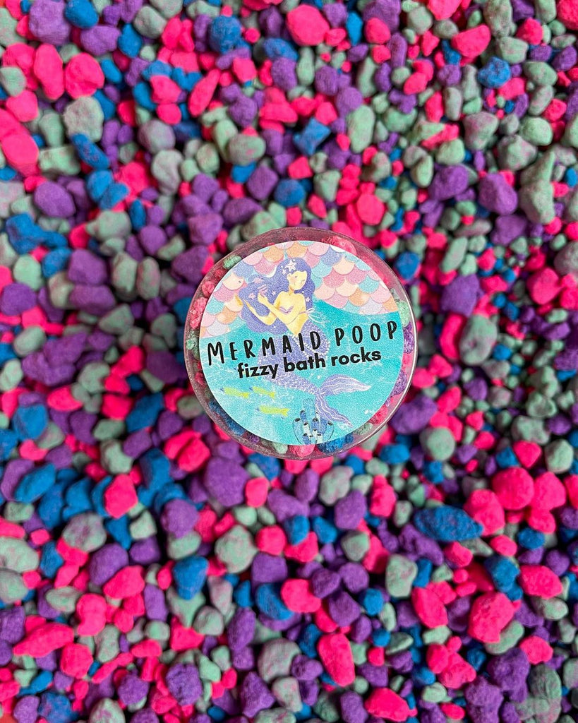 Mermaid Poop Fizzy Bath Rocks - Timeless Toys