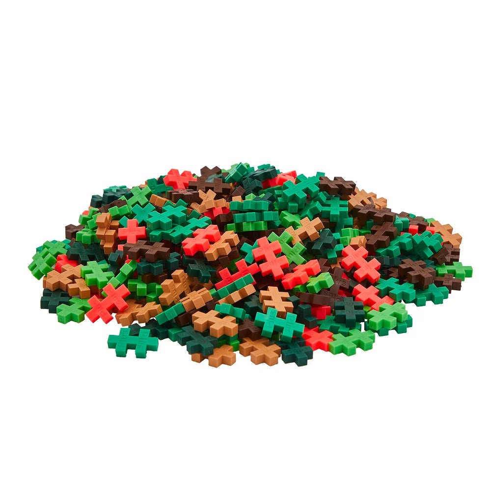 Plus - Plus Jungle Mix - 100pcs Tube - 5yrs+ - Timeless Toys