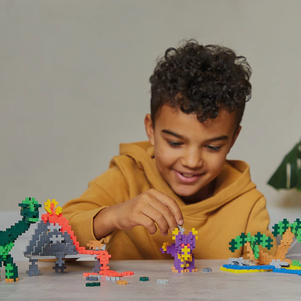 Plus - Plus Learn to Build Dinosaurs - 600pcs - 5yrs+ - Timeless Toys