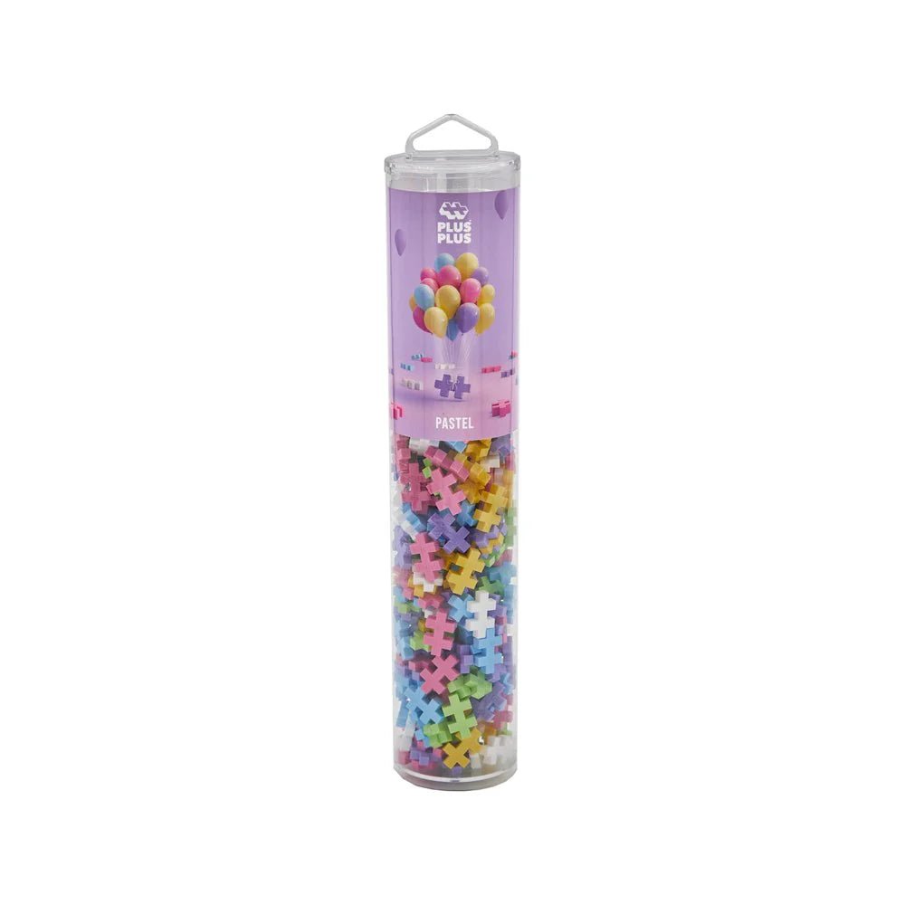 Plus - Plus Pastel Mix - 240pcs Tube - 5yrs+ - Timeless Toys