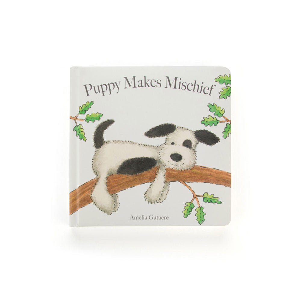 Puppy Makes Mischief Book by Jellycat - Timeless Toys