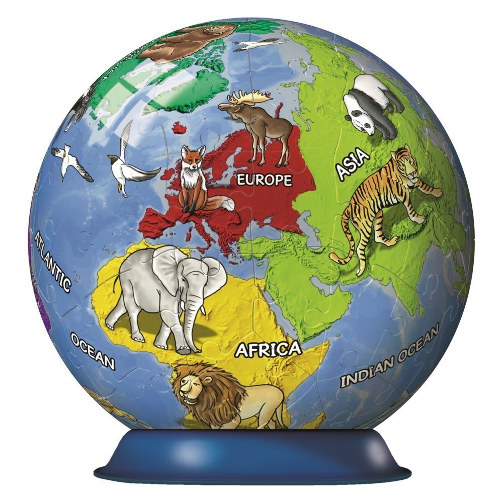 Ravensburger 72pc Children's Globe Puzzle Ball - Timeless Toys