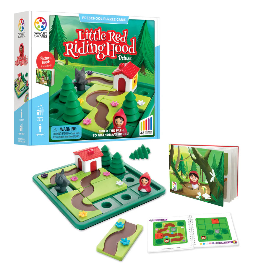 Smart Games: Little Red Riding Hood - Pre-School Puzzle Game - 4 - 7yrs