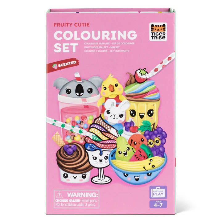 Scented Colouring - Fruity Cutie by Tiger Tribe - Timeless Toys