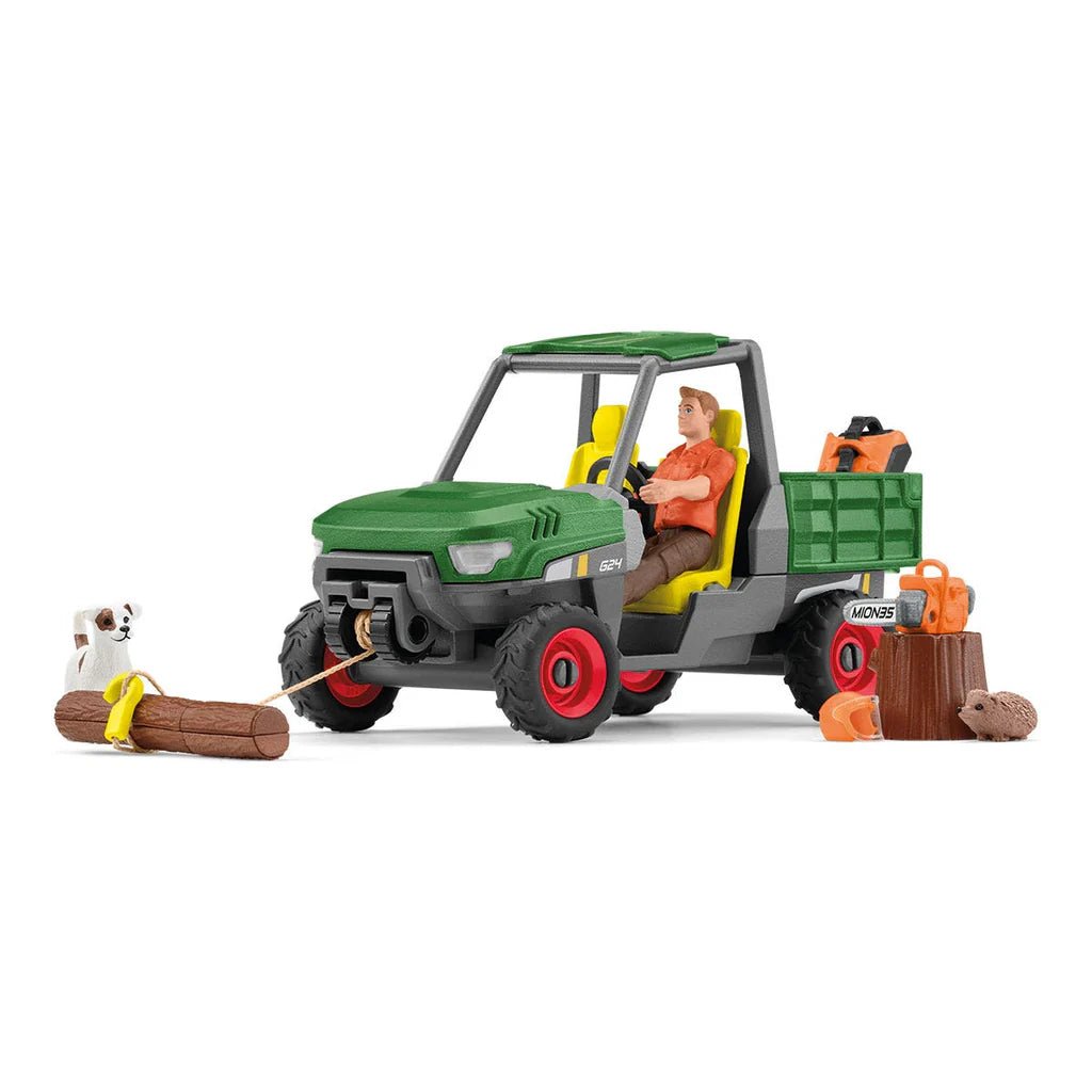 Schleich Farm World - Working in the Forest Play Set - Timeless Toys