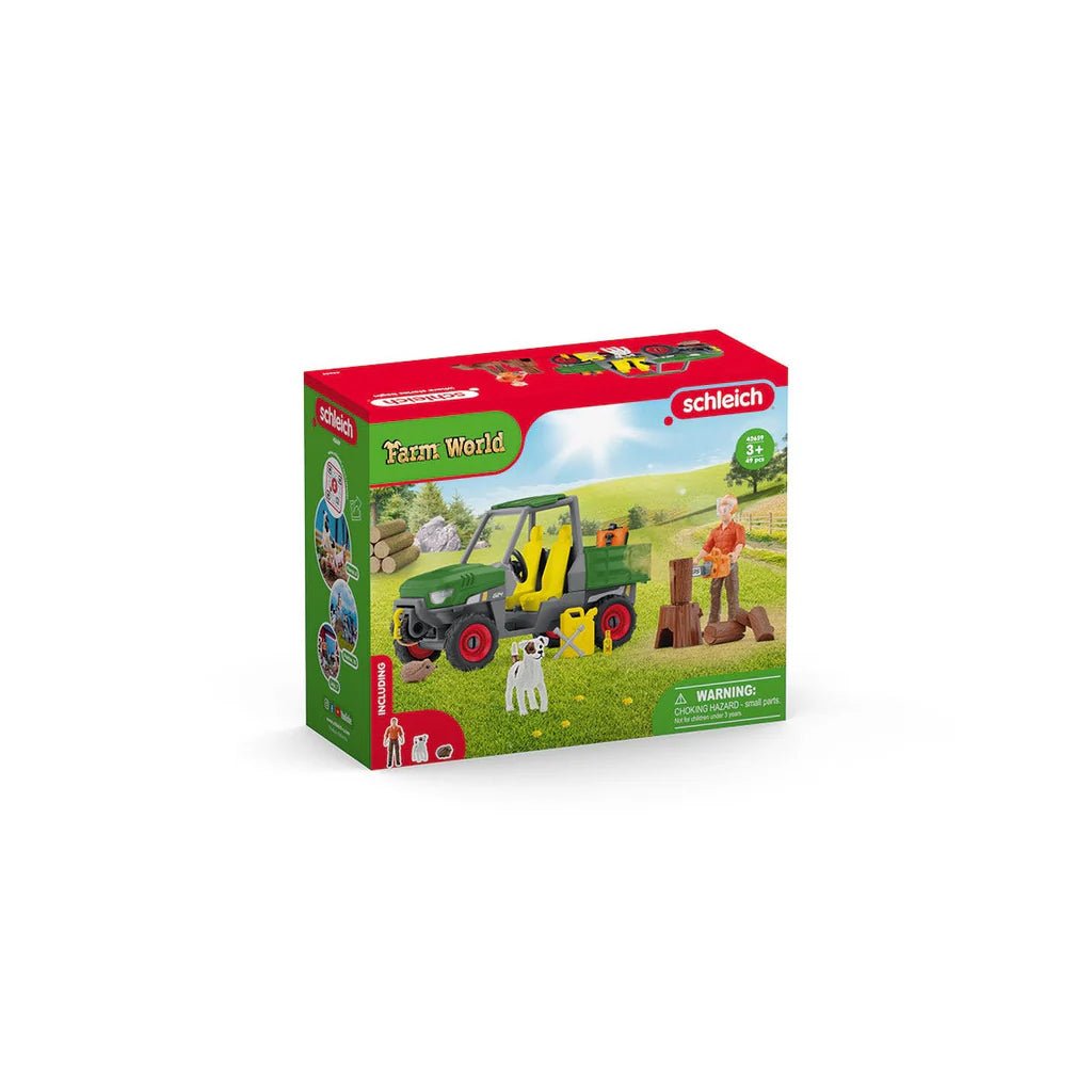 Schleich Farm World - Working in the Forest Play Set - Timeless Toys