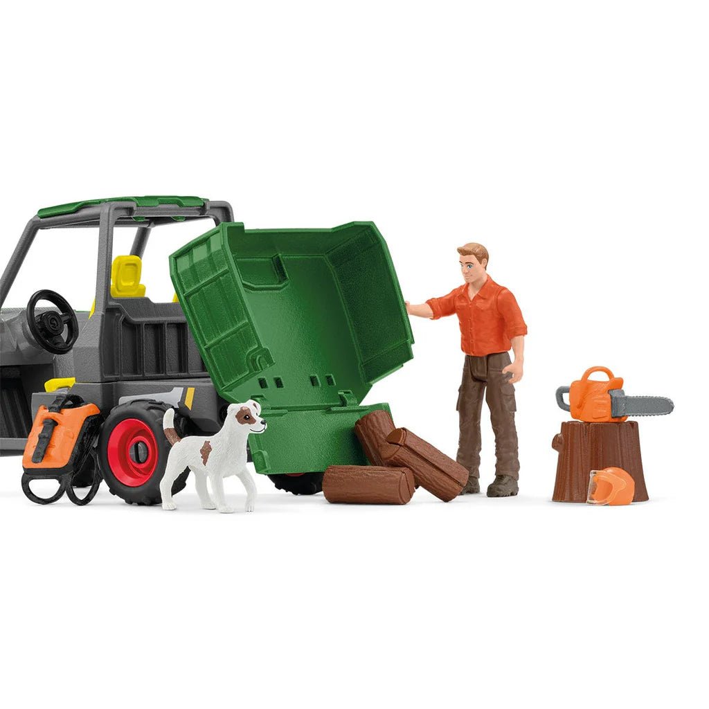 Schleich Farm World - Working in the Forest Play Set - Timeless Toys