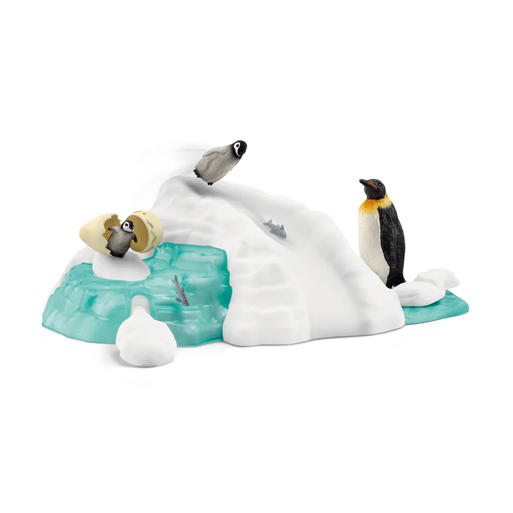 Schleich Wildlife - Penguin Family Fun Play Set - Timeless Toys