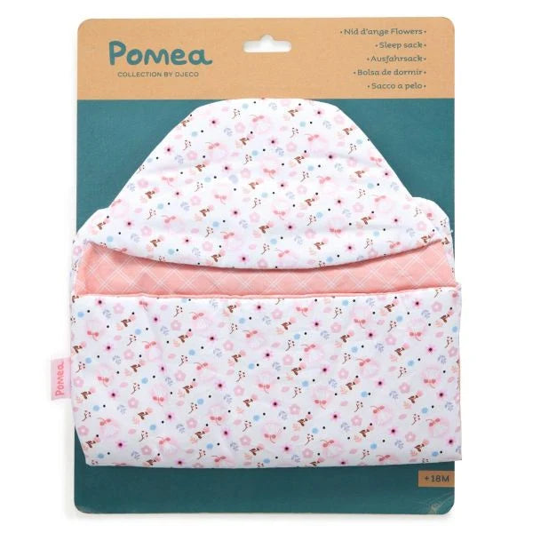 Djeco Pomea Dolls - Sleep Sack - Flowers