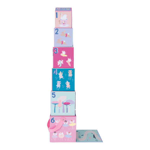 Stack & Play - Enchanted (incl wooden play pieces) - Floss & Rock - 2yrs+ - Timeless Toys