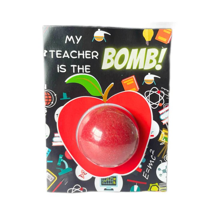 Teacher Bath Bomb with card - Timeless Toys