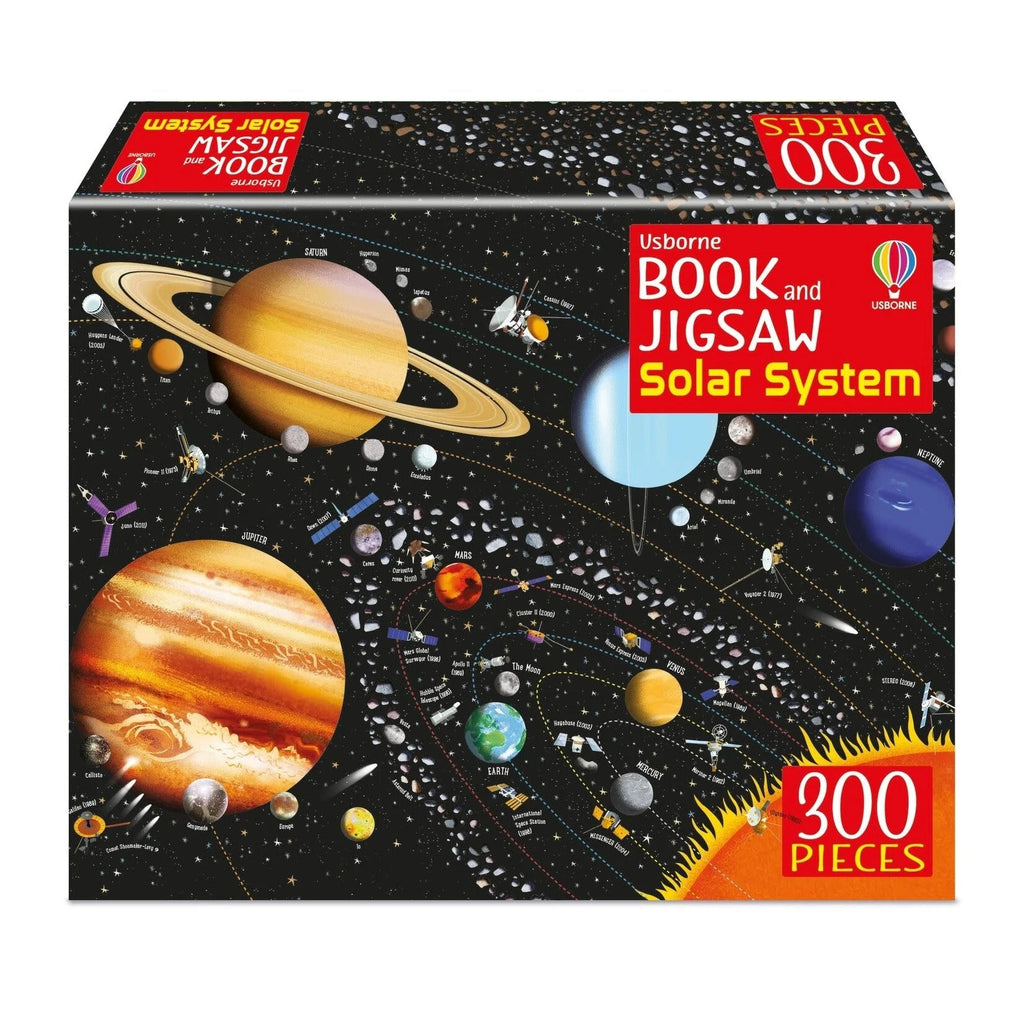 Usborne: Book and 300pc Jigsaw: The Solar System - Timeless Toys